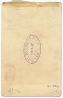 Reverse of portrait of Dr Graham Patrick Dixon [ jpg ]