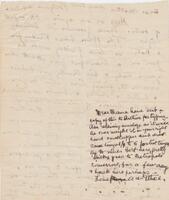 Letter 24 June 1916 - note from Ethel on back of page 1 [ jpg ]