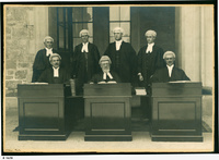 Judges of the Supreme Court - F B McBryde Standing Far Right [ jpeg ]
