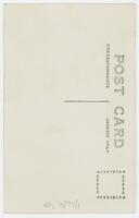 Reverse of portrait of Dr Gordon Alick Renwick [ jpg ]