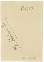 Reverse of portrait of Dr Tristram Essex Young Holcombe [ jpg ]