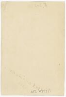 Reverse of portrait Dr Arthur Madgwick Davidson [ jpg ]