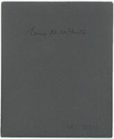 Reverse of portrait of Dr Eric Hamilton White [ jpg ]