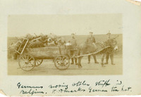 Photo Germans with cart [ jpg ]