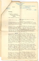 1923-509 Letter re Diploma in Tropical Medicine - page 1 [ jpg ]