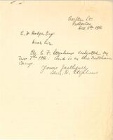 Letter to Registrar regarding CF Stephens [ jpg ]