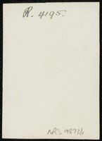 Reverse of portrait of Dr Ashley Osborne Davy [ jpg ]