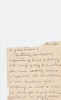 Letter 1916 Page 1 (fragment) [ jpg ]