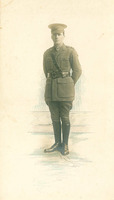 Portrait of C.C.Hains in uniform standing [ jpg ]