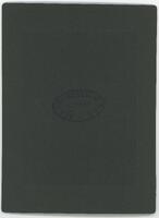 Reverse of portrait Dr Arthur Verge [ jpg ]