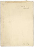 Reverse of portrait of Dr Thomas Bennett Clouston [ jpg ]