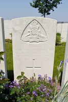 Headstone of Adrian Consett STEPHEN, La Clytte Cemetery, Belgium [ jpg ]