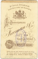 Reverse of portrait of Dr Norman William Kater [ jpg ]