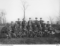 Group portrait of the officers of the 7th Company Engineers [ jpg ]