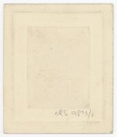 Reverse of portrait of Dr Arthur Martel Aspinall [ jpg ]