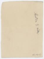 Reverse of portrait of Dr Courtney James Wiley [ jpg ]