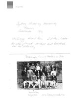 Sydney University Tennis Team in Adelaide feat. Norman McAlister GREGG [ jpg ]