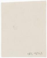 Reverse of portrait of Dr Archibald James Cunningham [ jpg ]