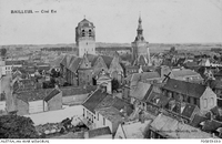 Roy Coupland Winn marks with an X the site of his foot amputation [ jpg ]