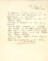 Letter to the Registrar - JM Sinclair [ jpg ]