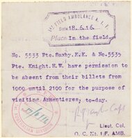 Permission to leave camp note [ jpg ]