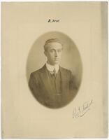 Reverse of portrait of Dr Reginald Edward Nowland [ jpg ]