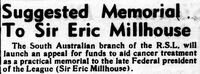 Suggested Memorial for Sir Eric Millhouse [ pdf ]