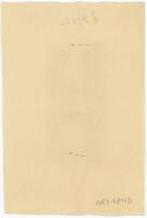 Reverse of portrait of Dr George Jacob Maxwell Saxby [ jpg ]