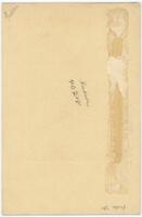 Reverse of portrait of Dr Alfred Roy Hudson [ jpg ]