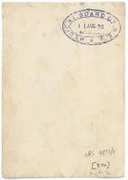 Reverse of portrait of Dr Stuart Kay [ jpg ]