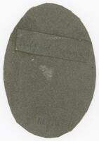 Reverse of portrait of Dr Wilfred Evans [ jpg ]