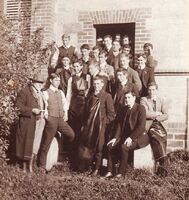 Professor Watson with 2nd Year Medical Students [ jpg ]