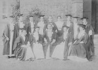 Students of Women's College, undated, Bourne 2nd from left [ jpg ]