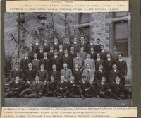 Roseworthy Students 1911-1912 - CF Stephens Centre Row, Third From Left [ jpg ]
