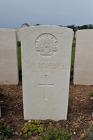 Headstone of Thomas James FRIZELLE, Mont Huon Military Cemetery,France [ jpg ]