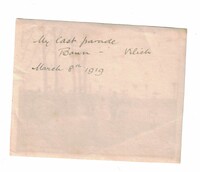 Back of photo My Last Parade Bonn Vilich [ jpg ]